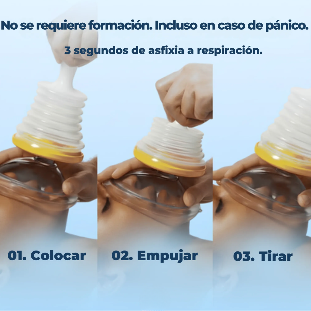 SILEROA™ – Dispositivo de rescate anti-asfixia
