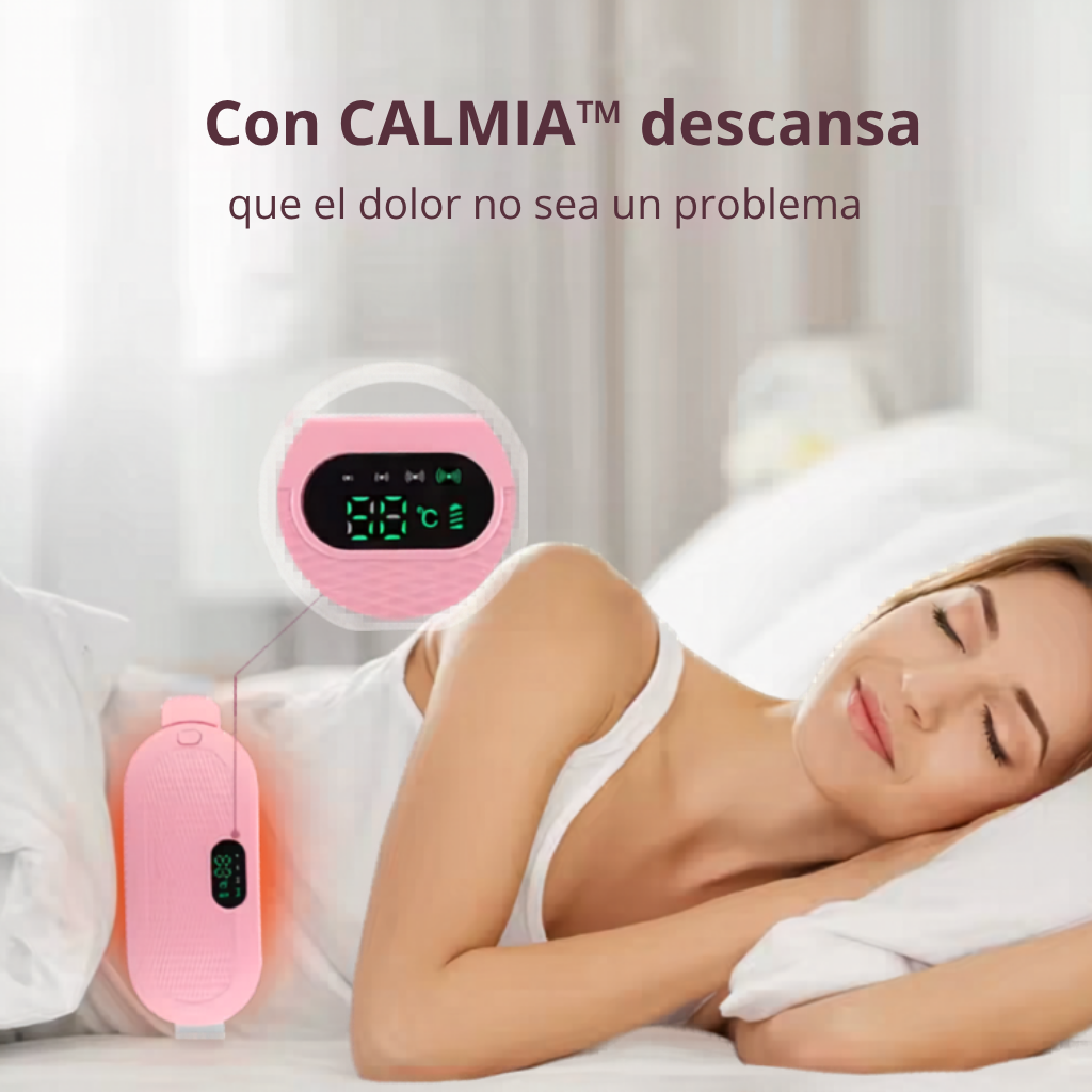 CALMIA™ — Adiós al dolor menstrual.