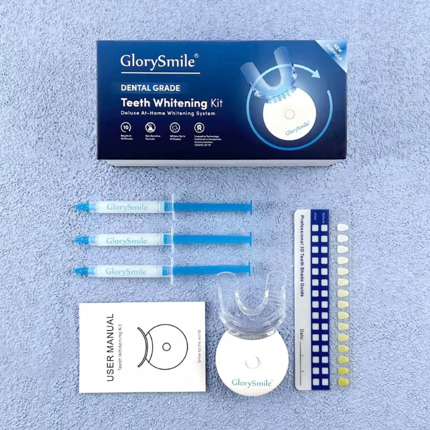 GlorySmilePro™ | Kit de Blanqueamiento Dental LED Profesional
