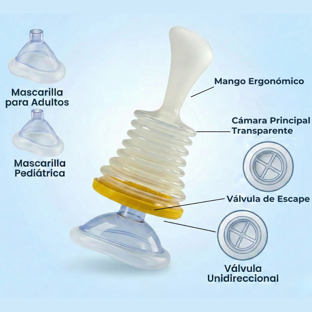 SILEROA™ – Dispositivo de rescate anti-asfixia