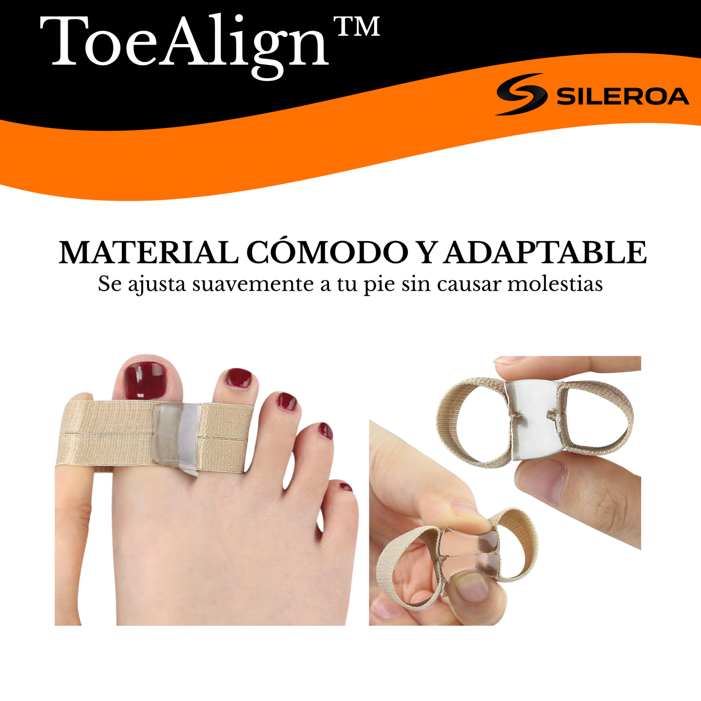 ToeAlign™ | Corrector de Juanetes