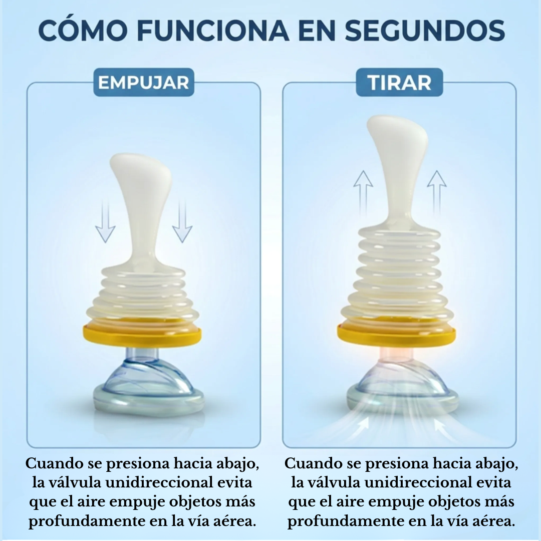 SILEROA™ – Dispositivo de rescate anti-asfixia